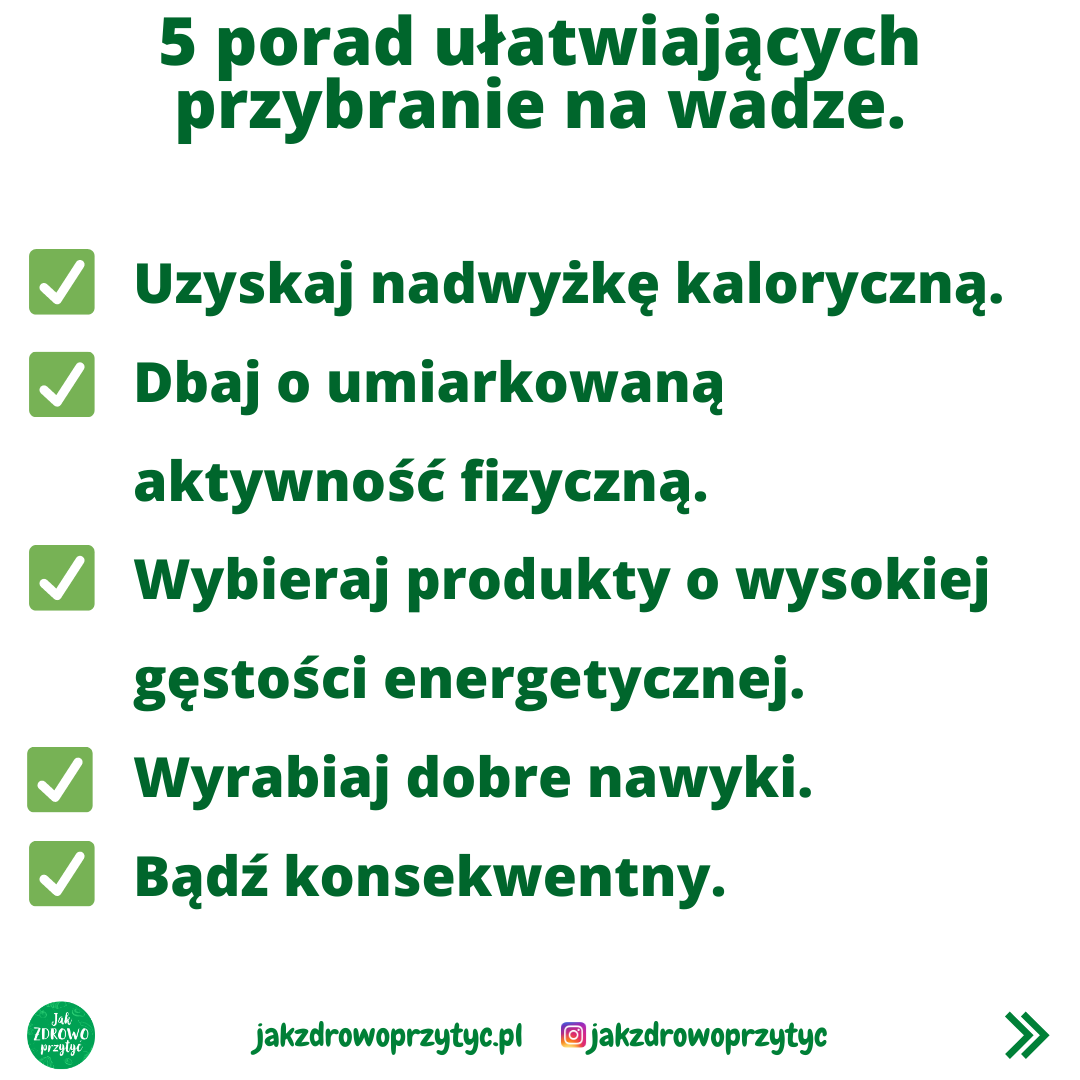 jak przytyć